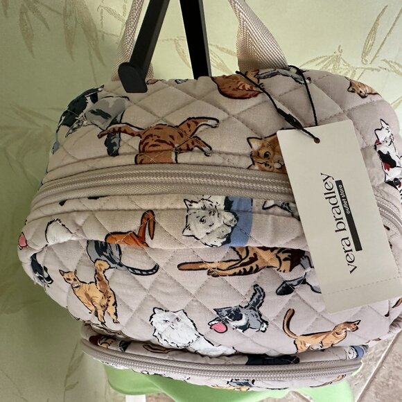 VERA BRADLEY A CAT'S LIFE SMALL BACKPACK:NWT CATS - Picture 7 of 16